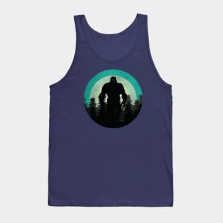 Bigfoot Silhouette Tee Tank Top